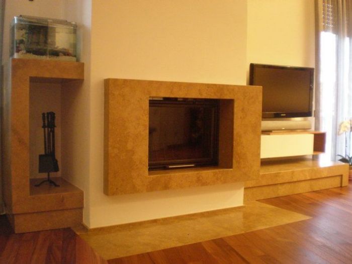 Archisio - Recchia Marmi - Progetto Caminetti