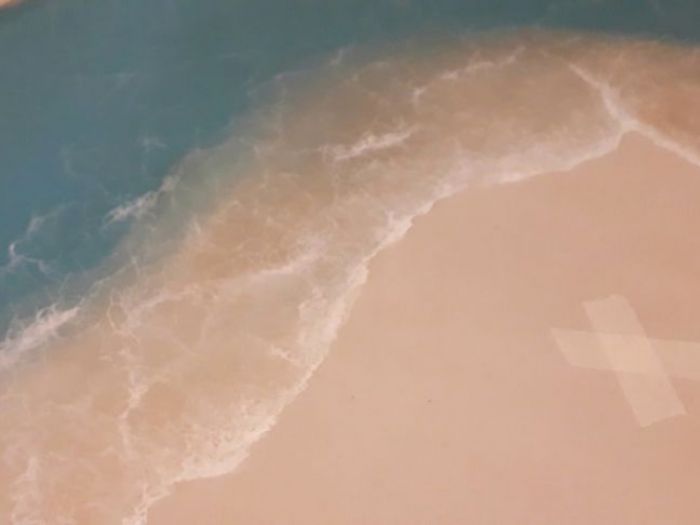 Archisio - Picta Decorazioni Artistiche - Progetto Pavimento in resina effetto mare