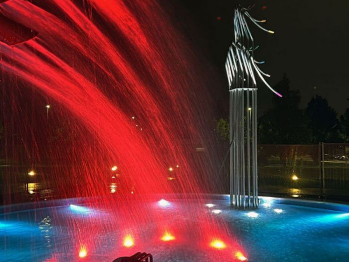 Archisio - Forme Dacqua - Progetto San giorgio e il drago restauro della fontana artistica