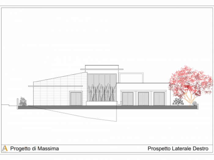 Archisio - Andrea Agostini - Progetto Villa a ponte pietra