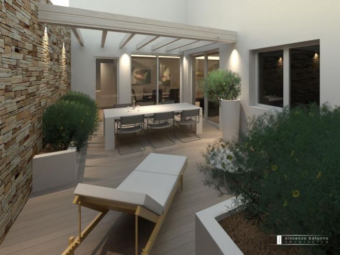 Archisio - Vincenzo Bafunno - Progetto Casa patio