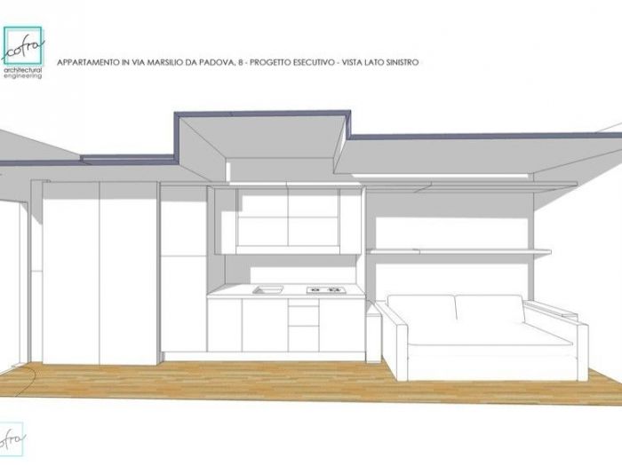 Archisio - Cofra Architettura Design Innovazione - Progetto Studio monolocale storico