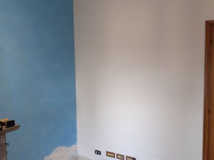 Archisio - Mani Srl Ristrutturazini - Progetto Parete attrezzata in cartongesso zona vitinia roma