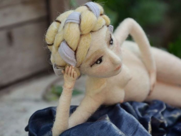 Archisio - Pupillae Art Dolls - Progetto Bambole di feltro madonna del parto