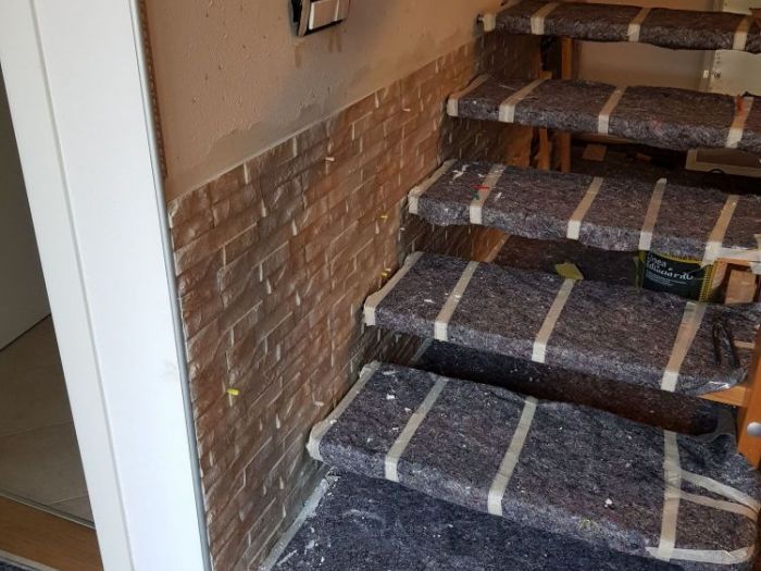 Archisio - Stil Pitture Di Gorgoglione Salvatore - Progetto Rivestimento parete scala in pietra