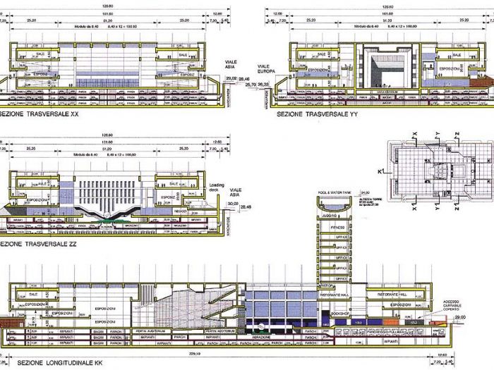Archisio - Ruggero Lenci - Progetto Centro congressi italia