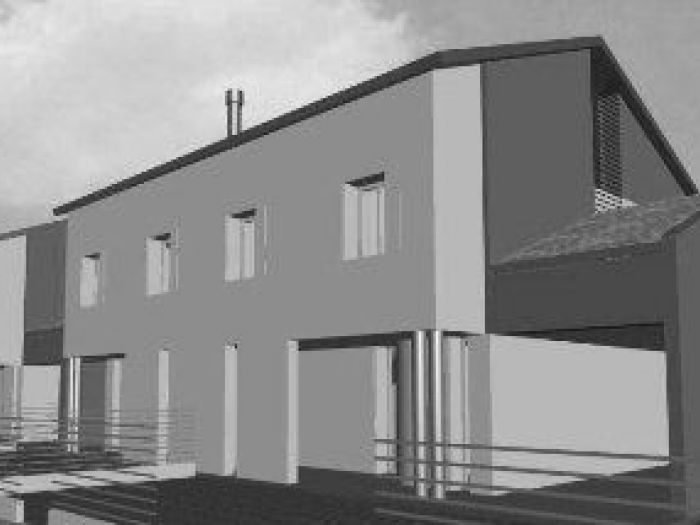 Archisio - Mauro Ruffato - Progetto Edificio residenziale bifamiliare