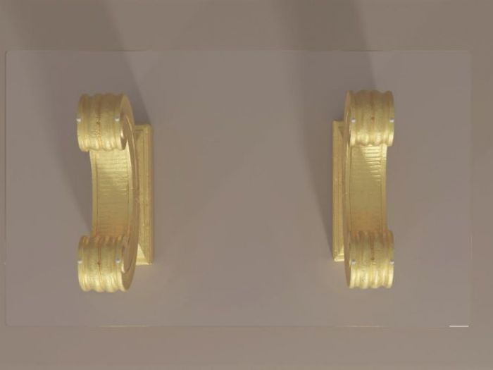 Archisio - Dablec Di Tiziano Moletta - Progetto Tavolino da salotto classico arpa