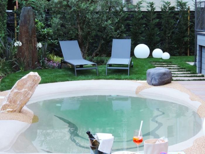 Archisio - Rizzi Giardini - Progetto Giardino con laghetto balneabile