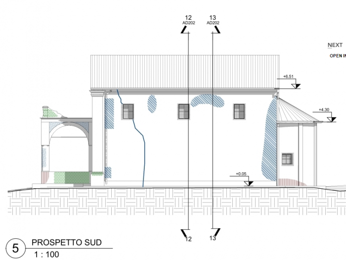 Archisio - Luca Giacometti - Progetto Consolidamento strutturale e risanamento conservativo della chiesa di san vittore