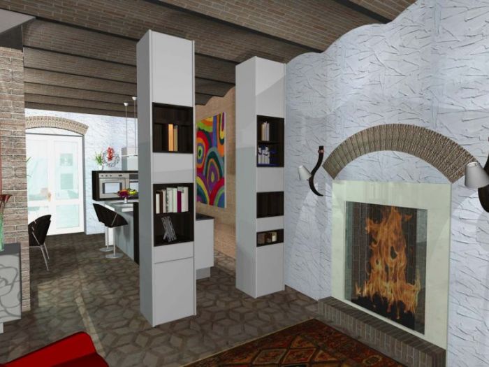 Archisio - Vito De Stefano - Progetto Progetto cucina living