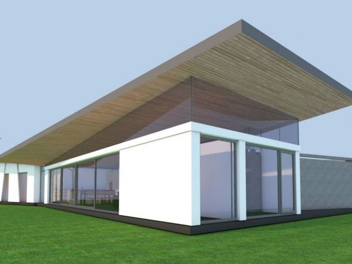 Archisio - Michele Slaviero - Progetto Casa afprogetto in corso per la realizzazione di una casa unifamiliare ad un piano a basso consumo energetico