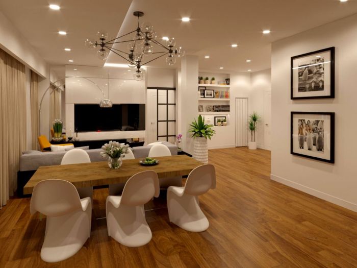 Archisio - Juldis Kassenali Design - Progetto Living room - private apartment moscow