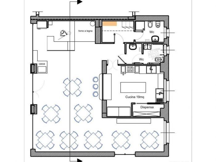 Archisio - Francesca Morano - Progetto Locale commerciale - progetto 3