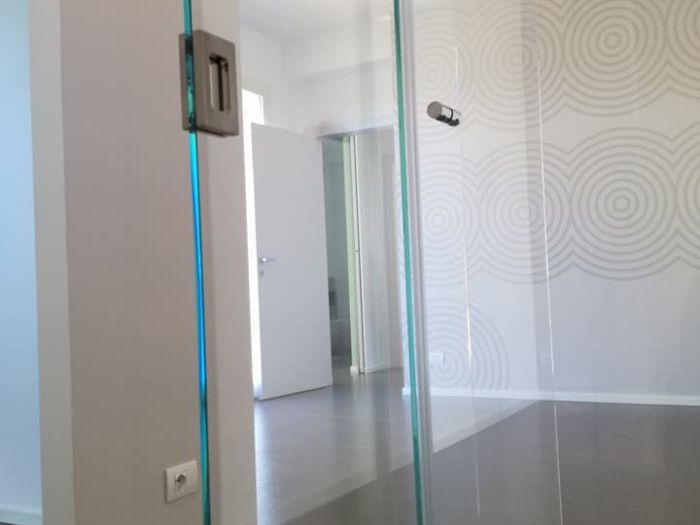 Archisio - Vetreria Flower Glass - Progetto Box doccia su misura