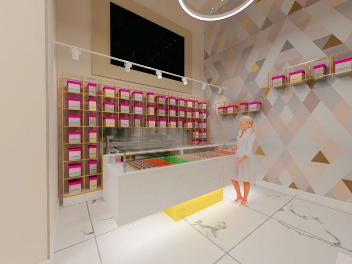 Archisio - Fv Design - Progetto Boutique di pasticceria