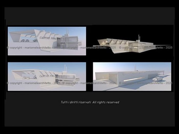 Archisio - Mario Mele - Progetto Cantina vitivinicola - 2025