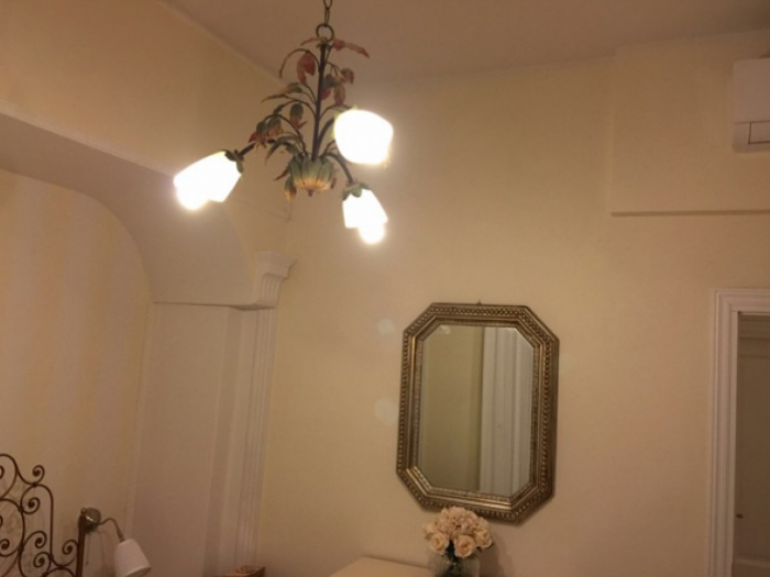 Archisio - Alberto Alderighi - Progetto Tinteggiatura con decorazioni a cornici e colonna in cartongesso