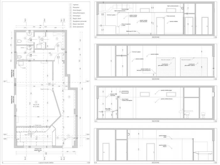 Archisio - Studio Ferretti - Progetto Studio tatuaggi