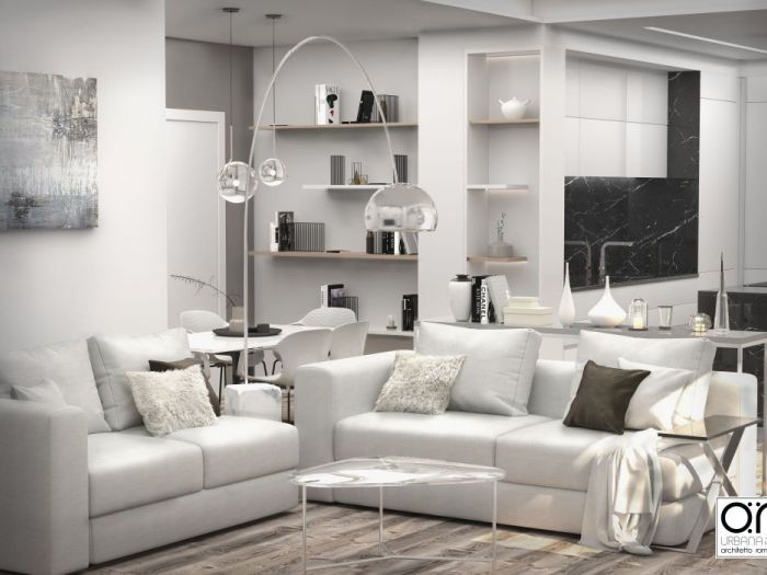 Archisio - Roma Patrizio - Progetto Progetto residenziale mq80 roma tomba di nerone 2019 renderings