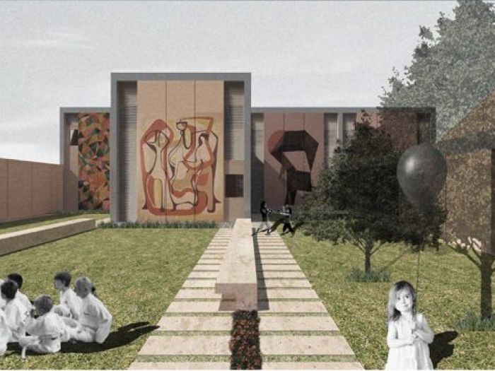 Archisio - Dpstudio - Progetto Wonderlad casa di accoglienza per i bambini ct 2014