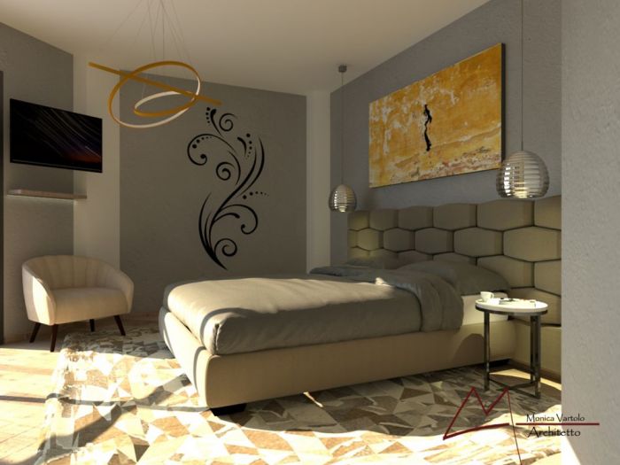 Archisio - Monica Vartolo - Progetto Progetto darredo di un appartamento a reggio calabria