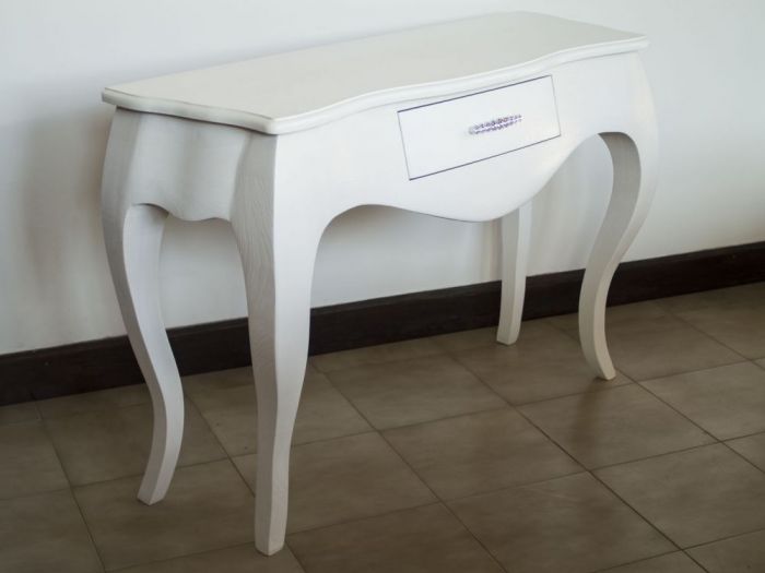 Archisio - Ebanisteria Gambella - Progetto Console bianca in frassino