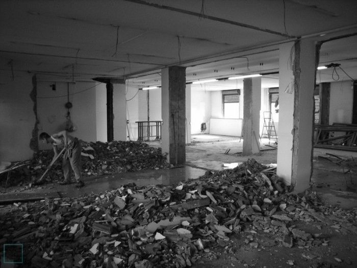 Archisio - Cofra Architettura Design Innovazione - Progetto Suddivisione di ampio ufficio