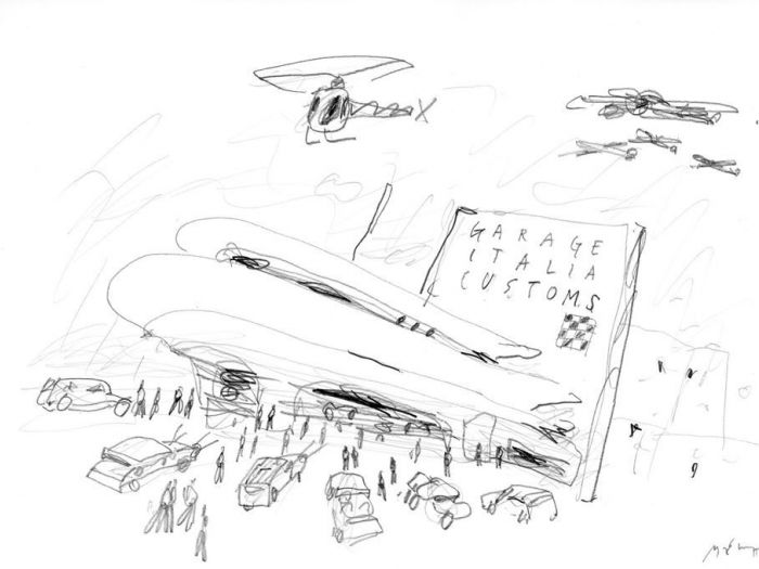 Archisio - Alessandro Ghiringhelli - Progetto Garage italia milano