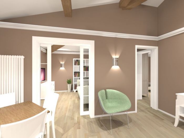 Archisio - Architettosabatini - Progetto Risanamento e ristrutturazione attico