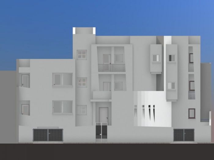 Archisio - Fabio Bisciglia - Progetto Studio di una soluzione architettonica per lampliamento in soprelevazione di un fabbricato a destinazione residenziale costruito negli anni 80