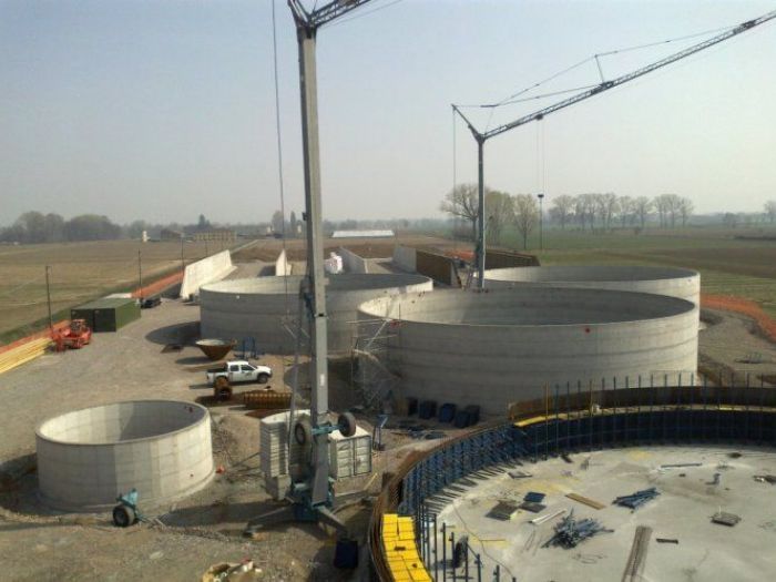 Archisio - Iceb Flli Peveroni srl - Progetto Digestori per biogas