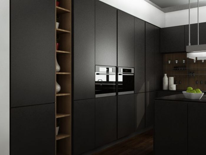 Archisio - Archirender3d - Progetto Progetto dinterni per appartamento al piano terra