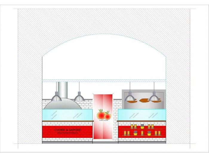 Archisio - Francesca Morano - Progetto Locale commerciale - progetto 2