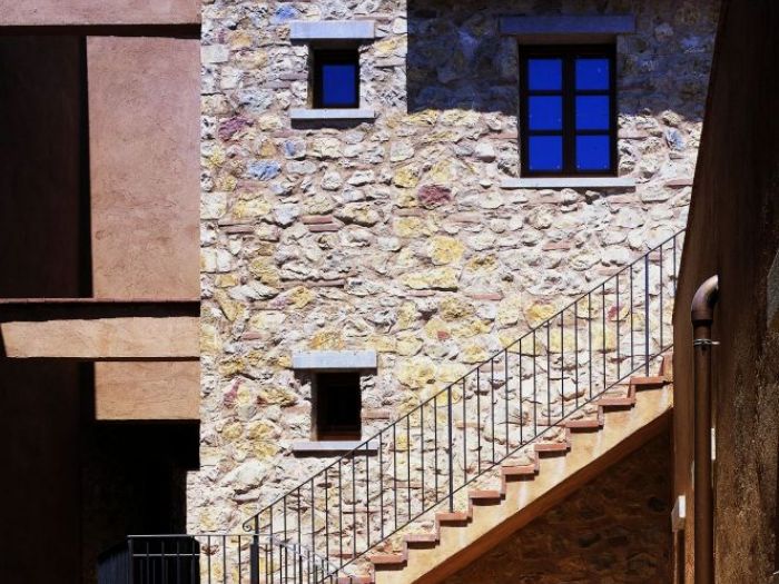 Archisio - Simone Casini - Progetto Borgo novo di gaiole in chianti