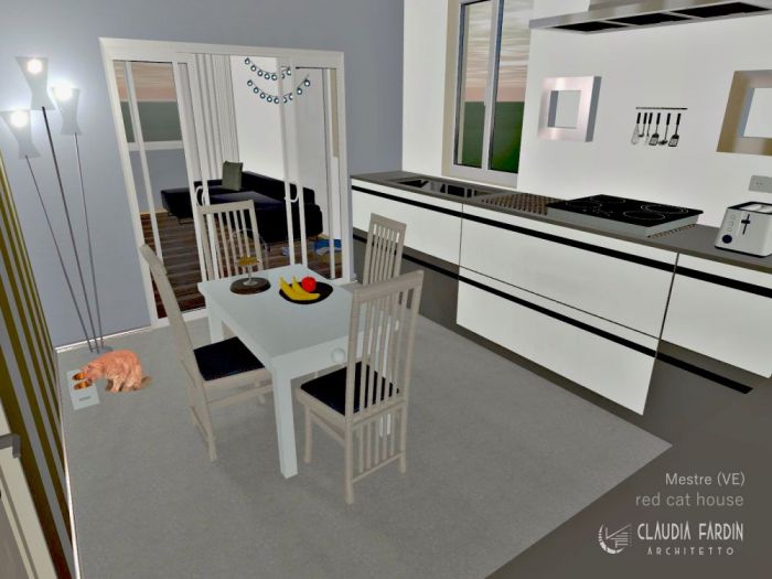Archisio - Claudia Fardin - Progetto Red cat house