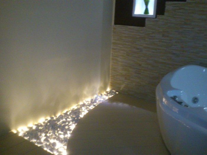 Archisio - Edy Impianti Elettrici - Progetto Lavoro centro estetico illuminazione led