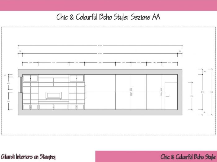 Archisio - Gilardi Interiors On Staging - Progetto Romachic colourful boho styleprogetto interior-materiali