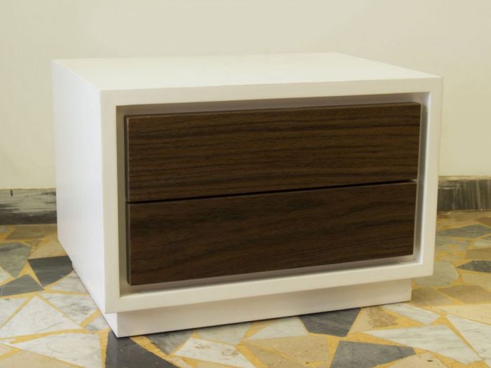 Archisio - Ebanisteria Gambella - Progetto Trittico bianco e noce