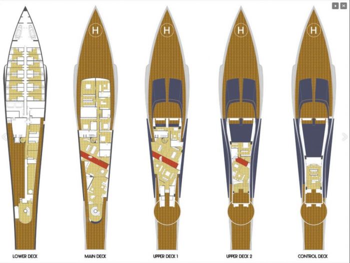 Archisio - Federico Pacini - Progetto Yacht design