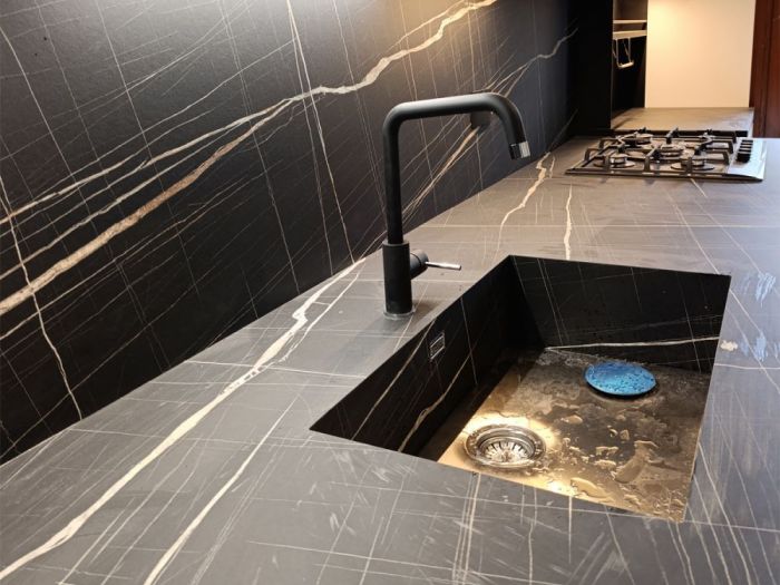 Archisio - Mani Srl Ristrutturazini - Progetto Ristrutturazione zona cucina roma quartiere axa