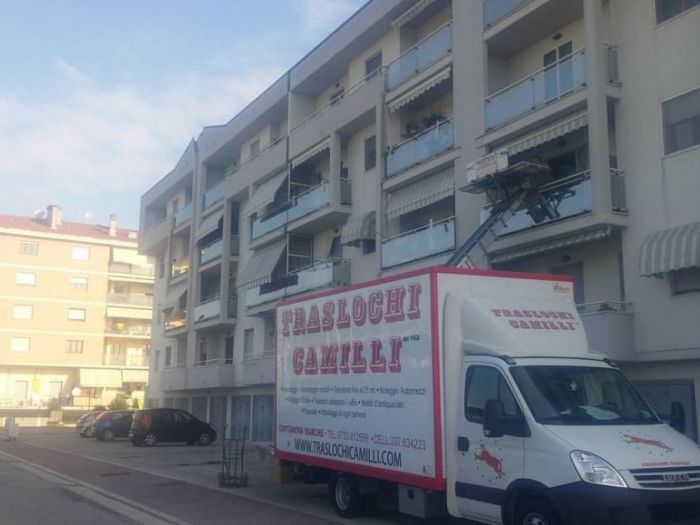 Archisio - Traslochi Camilli - Progetto Scale aeree