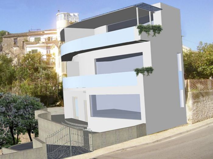 Archisio - Massari Gianfranco - Progetto Progetto di una casa bi-familiare