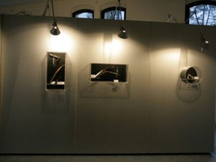 Archisio - Leolab - Progetto Sistema di allestimento adattabile mostra temporanea sulla coltelleria spagnola