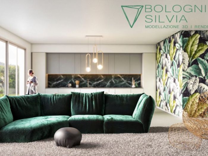 Archisio - Bolognini Silvia - Progetto Proposta living in verde