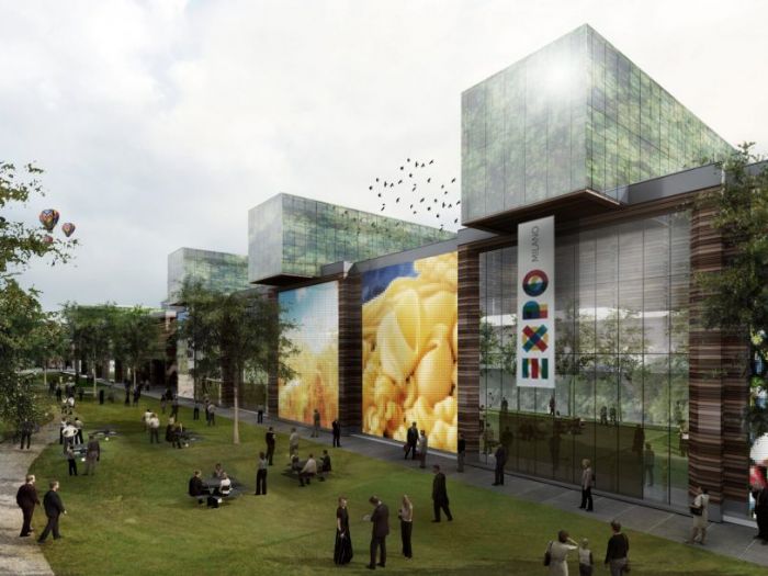 Archisio - Bicuadro - Progetto Padiglione italia expo 2015
