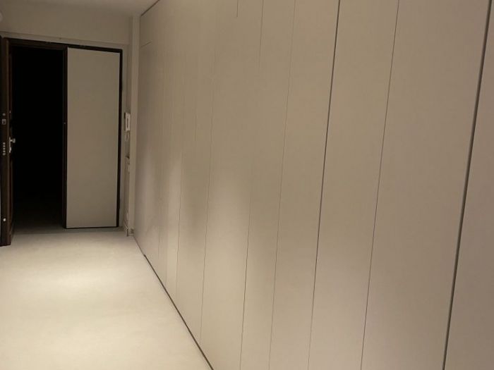 Archisio - Falegnameria Fusetto Arredamenti Dinterni - Progetto Armadio copri scala