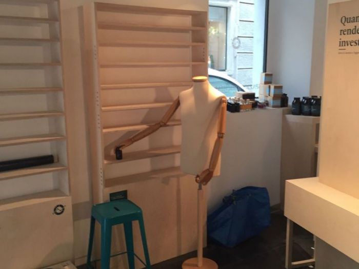 Archisio - Falegnameria Fusetto Arredamenti Dinterni - Progetto Temporary shop brera mi