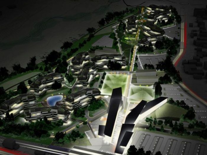 Archisio - Enzo Calabrese - Progetto Torrenova park citya green life project