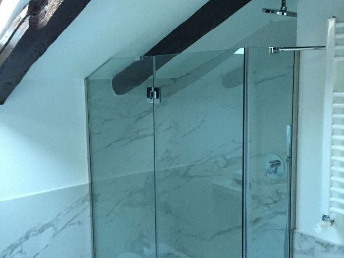 Archisio - Impresa Edile Ctbm - Progetto Ristrutturazione bagno - marmo - box